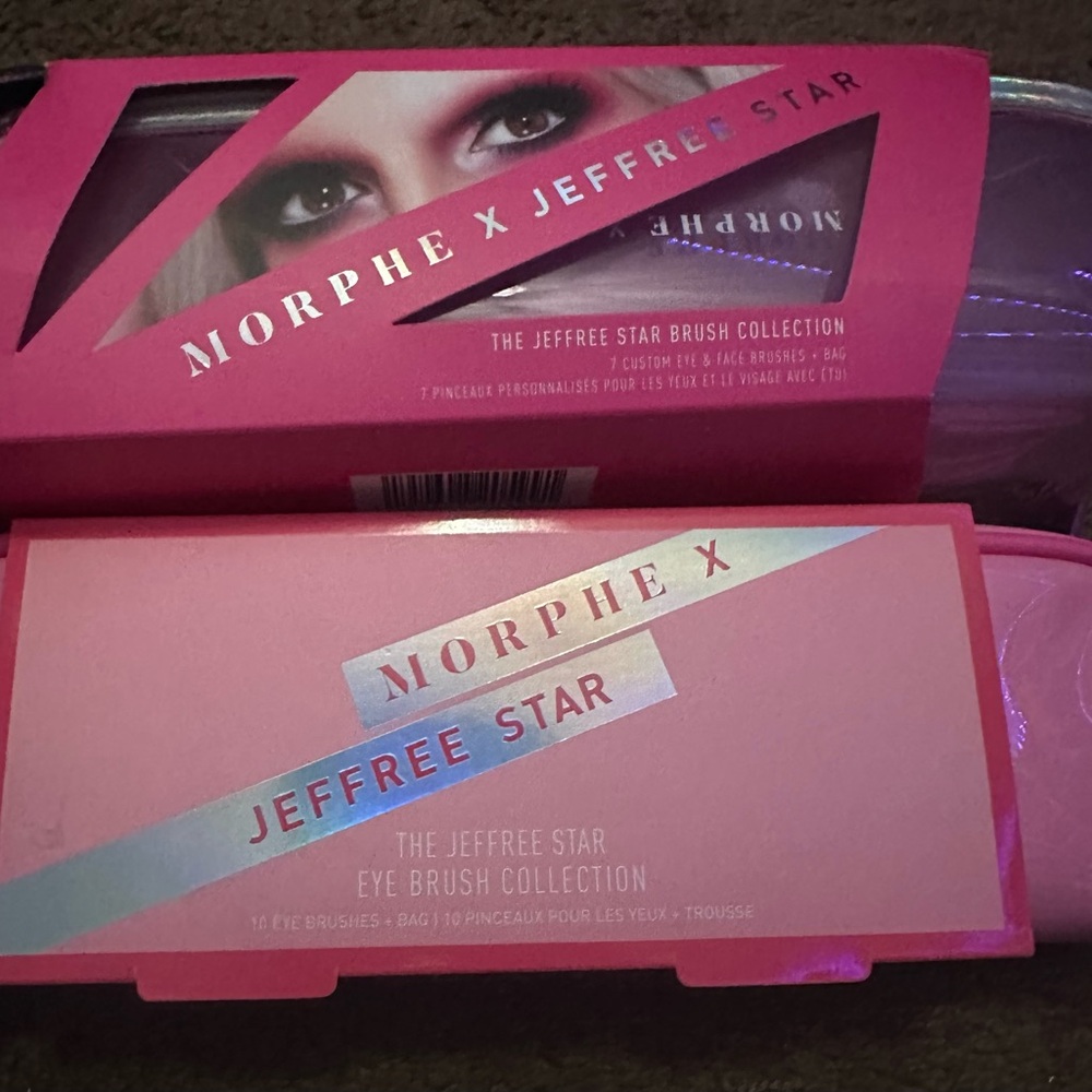 Morphe x Jeffree Star Pink Eye Brush Set